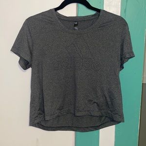Grey adidas shirt